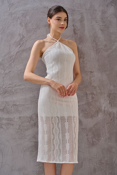 SHUGAA Γυναικείο φόρεμα Midi Lace