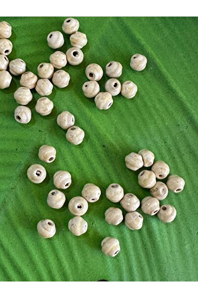 Gönülden Tasarım 7 MM 50 bucăți de mărgele de bijuterii din bambus și lemn