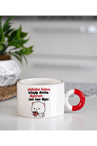 GünayStore Latte and Espresso Coffee for Friend - 200 Ml Funny Gift Motto Cup