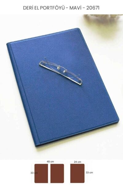 Tabac DERİ EL PORTFÖYÜ - MAVİ - 20671