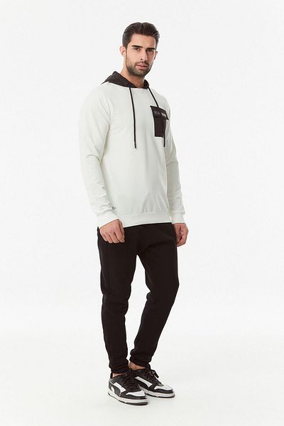 Fulla Moda Φούτερ με στάμπα τσέπης