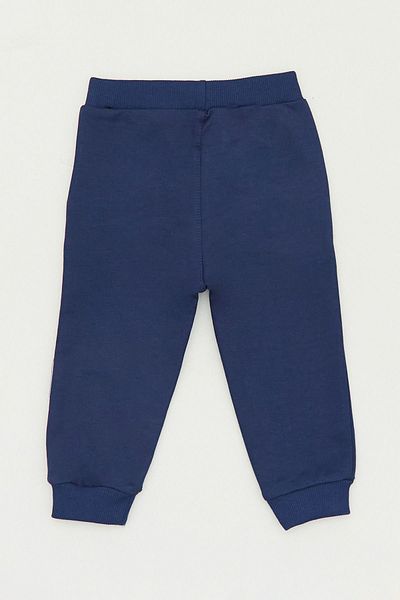 Fulla Moda Teddy Bear Embroidered Girls' Sweatpants with Elastic Legs