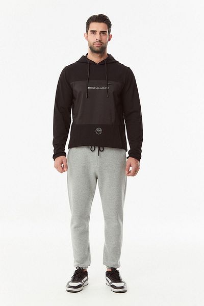 Fulla Moda Παντελόνι Jogger με δαντέλα-μέση