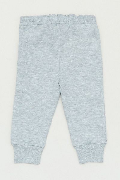 Fulla Moda Teddy Bear Printed Girls' Sweatpants with Elastic Legs