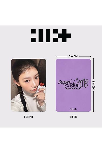 Kpop Dünyasi ILLIT '' Super Real Me '' Real me A VerPC Set