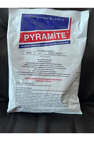Koruma Tarım Pyramite 25wp 500 GR Kedi, Köpek, Tavşan, Tavuk Için Bit iKene Kırmızı Örümceğe Son