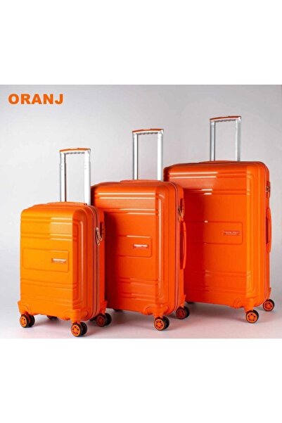 Beren çanta Travel Polo Kırılmaz Silikon ( 3-lü Set ) Valiz.