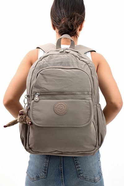 YOGII Alber Model Unisex - Αδιάβροχο ύφασμα, θήκη φορητού υπολογιστή, μεγάλο σχολικό και ταξιδιωτικό σακίδιο