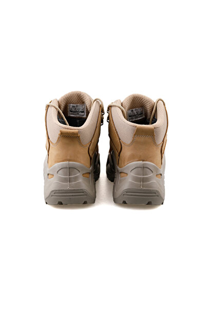 Scooter Μπεζ ανδρικές μπότες εξωτερικού χώρου - Nubuck Leather P1492NBJ-1 Cream