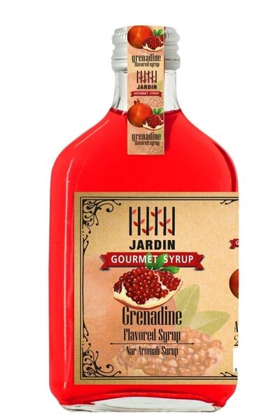 Jardin Nar Aromalı Kokteyl Kokteyl Kahve Şurubu 200 ml