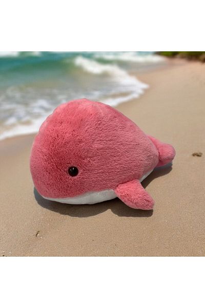 Moontoys Cute Baby Whale Pink Plush Sleeping Buddy Pillow 40 CM