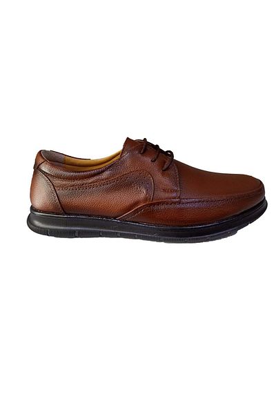 EPOCH SHOES ΓΝΗΣΙΑ Ανδρικά Δερμάτινα Παπούτσια Oxford - Άνετη σόλα από καουτσούκ