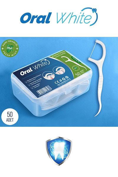 Oral White Cleaning Pro Dental Floss Mint