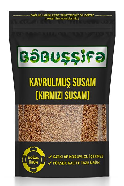 Babuşşifa Kırmızı Susam 1kg Kavrulmuş Susam