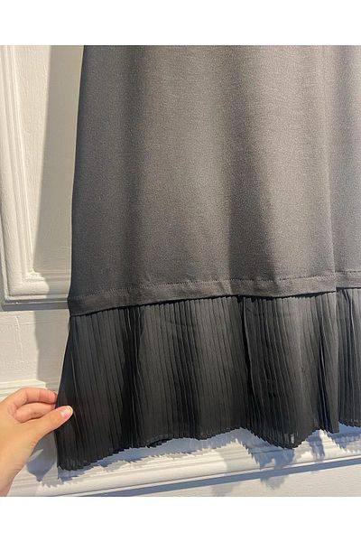 HENZA pleated combed cotton drink