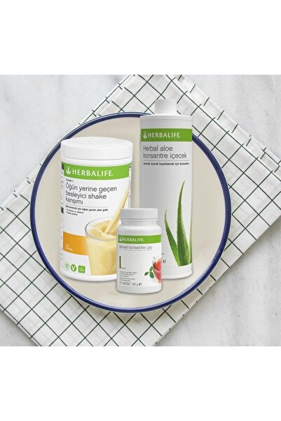 Herbalife وجبة الفطور الموز المغذي مخفوق الأعشاب الألوة شرب الشاي العشبي الكل...