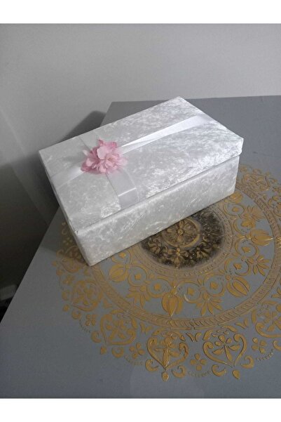 Esrarengiz Tasarımlar Söz Nişan Bohça Düğün Gelin Makyaj Sandığı 1 Parça