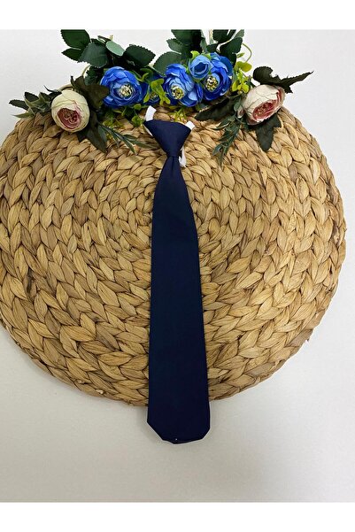 ÖZÖZ BEBE Erkek Çocuk Ayarlanabilir Lacivert Kravat