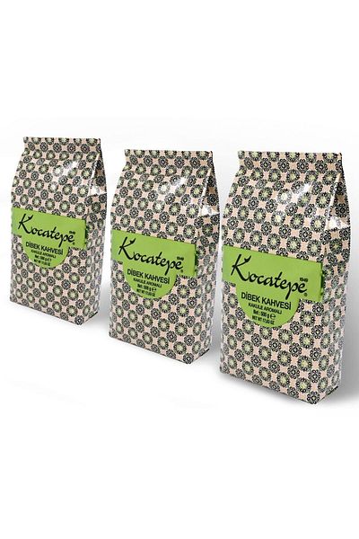 KOCATEPE KAHVE Dibek Coffee 500 gr Foil 3 Pack