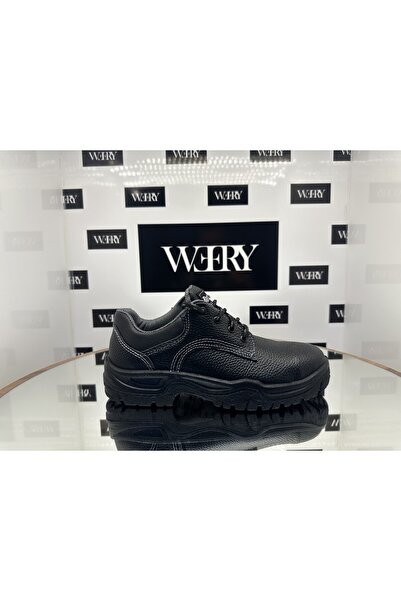 e&e Botsan K100 Çeliksiz İş Ayakkabısı Hakiki Deri Hafif Rahat Burun Korumasız Unisex 4 Mevsimliktir