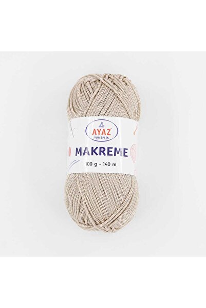 Ayaz Polyester Makrome 100gr 140m - 260 Bej