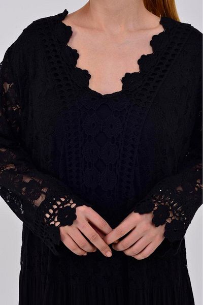 Rabiossa Rochie de dama cu volane lungi