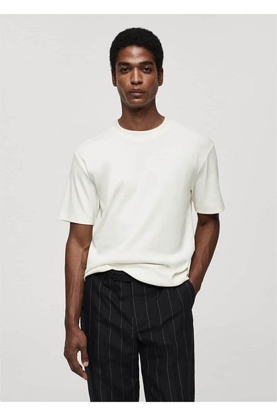 MANGO Man T-Shirt aus Baumwolle mit normaler Passform