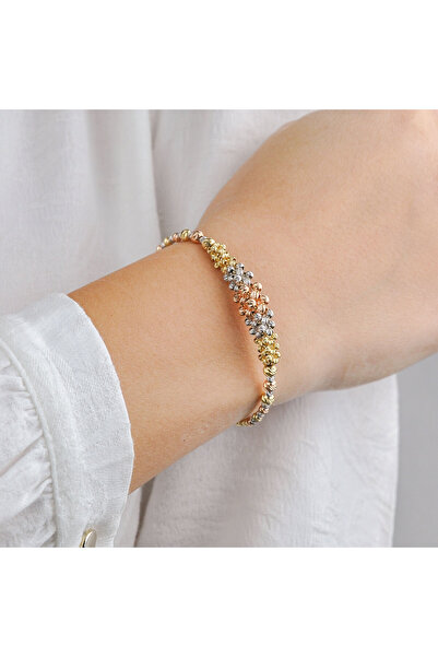 Burcu Kuyumculuk Renkli Dorika Bilezik