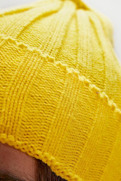 Bad Bear Unısex Bere Fısherman Beanıe Yellow