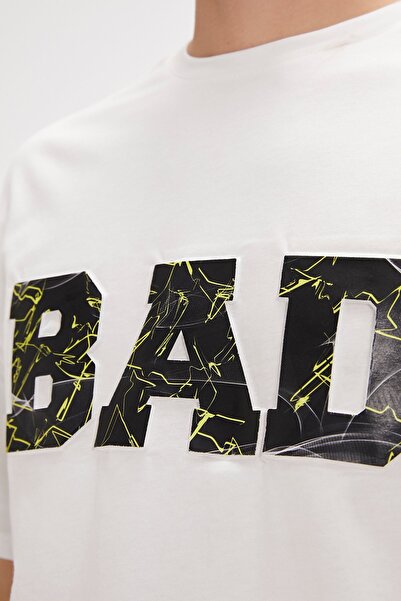 Bad Bear LEVIN T-SHIRT OS WHITE Men's T-shirt