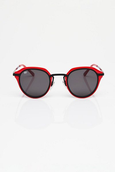 Bad Bear Richard Unisex Red UV Sunglasses