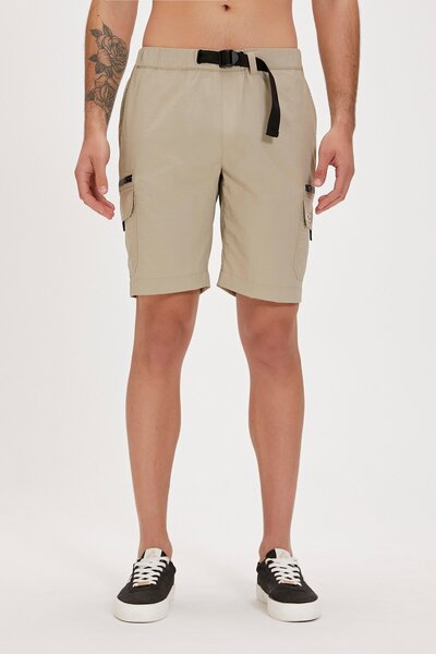 Bad Bear Richard Beige Men's Cargo Shorts