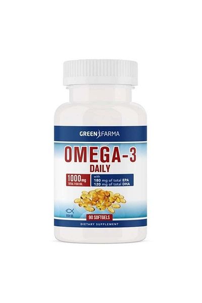 GreenFarma Farma Green Omega 3 - Daily 90 Softgels