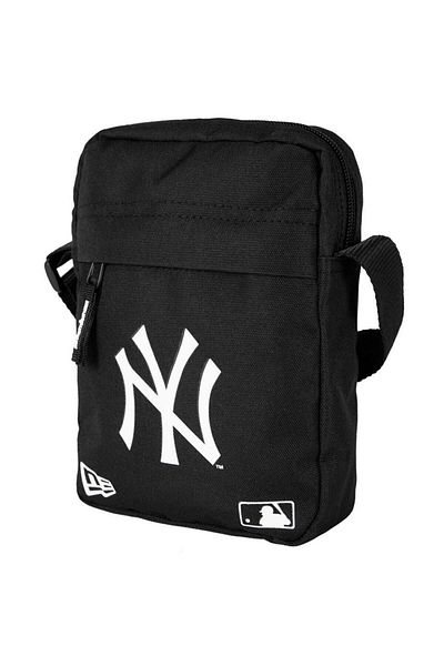 NEW ERA حقيبة Mlb الجانبية Neyyan Blkwhi للجنسين حقيبة سوداء11942030