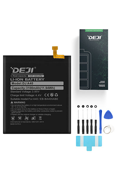 Deji Samsung Galaxy A40 Uyumlu Mucize Batarya