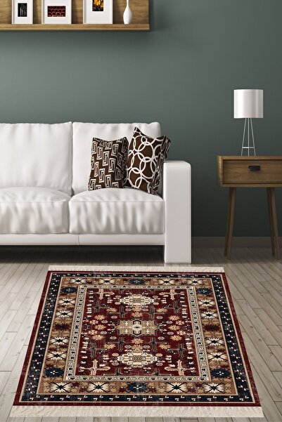 on the clouds Osmanlı Motifler Desenli Dijital Baskı Yıkanabilir Kaymaz Taban...