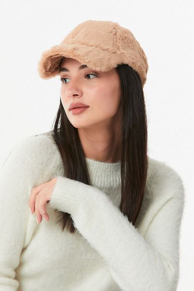 Fulla Moda Feather Back Adjustable Cap Hat