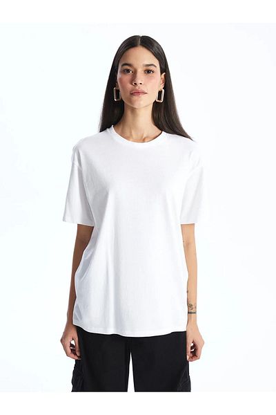 LC Waikiki XSIDE Crew Neck Plain Short Sleeve Women's T-Shirt