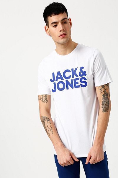 Jack & Jones Jack&jones12151955 Κοντομάνικο Jack&jones Γραμμένο