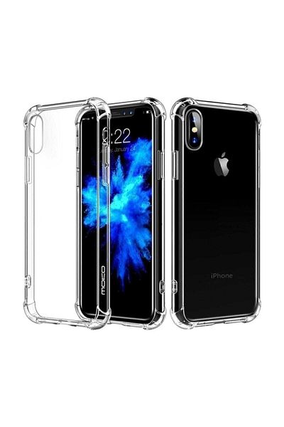 Telefon Aksesuarları X - XS حافظة سيليكون شفافة رفيعة للغاية مضادة للصدمات