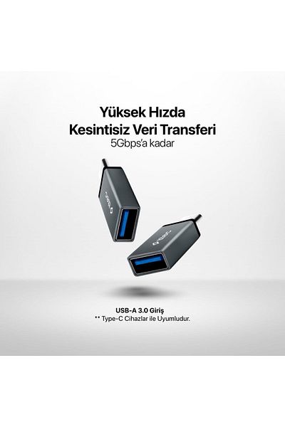 Ttec USB 3.0 Otg Type-C to Usb-a 3.0 Converter Adapter