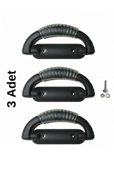 GUZIDEN - 3 Adet Valiz Kulpu- 1.sınıf Kaliteli Silikon Çanta Kulpu-valiz Sapı...