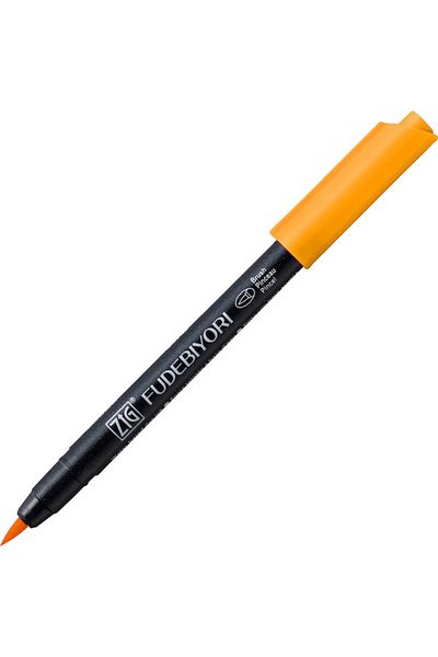 Zig Fudebi Brush Cbk-55N 52 Bright Yellow