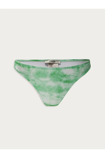 LC Waikiki Xside Tie Dye Patterned Bikini Bottom