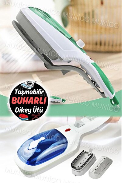 Munico Taşınabilir Buharlı Ütü Her Türlü Giysiye Uygun Kompakt Elektrikli Ütü...