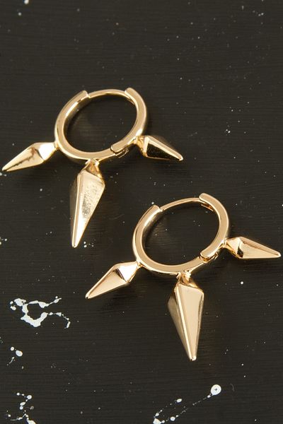 CADI BOUTİQUE Luxury Nail Steel Earrings