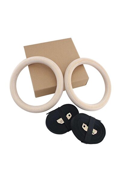 Leyaton Crossfit-jimnastik Halkası Ahşap