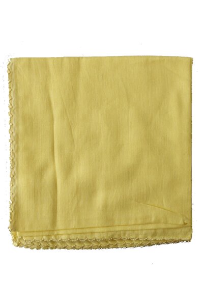 Algelsineve Pamuklu Bebek Yüzü, Yazma yemeni veya tülbent, kroşetalı, tamamen...