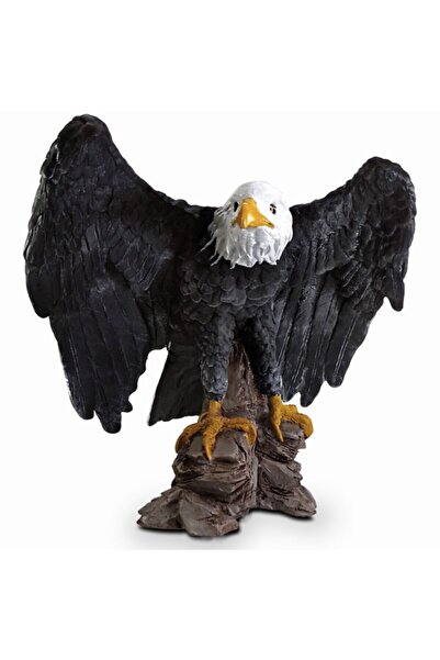 Tual Hobi Sanat Dekoratif Polyester Kartal Heykeli (29x28cm)