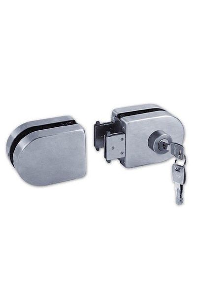 Kale Kilit Double Winged Castle Glass Door Lock - Kd070/20-125